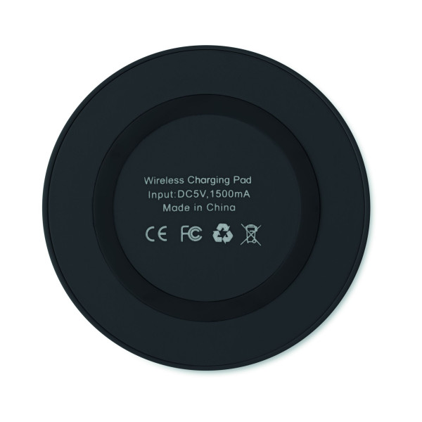Chargeur sans fil rond WIRELESS PLATO - Rechargez votre smartphone sans câbles