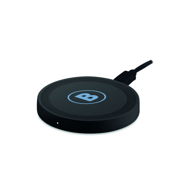 Chargeur sans fil rond WIRELESS PLATO - Rechargez votre smartphone sans câbles
