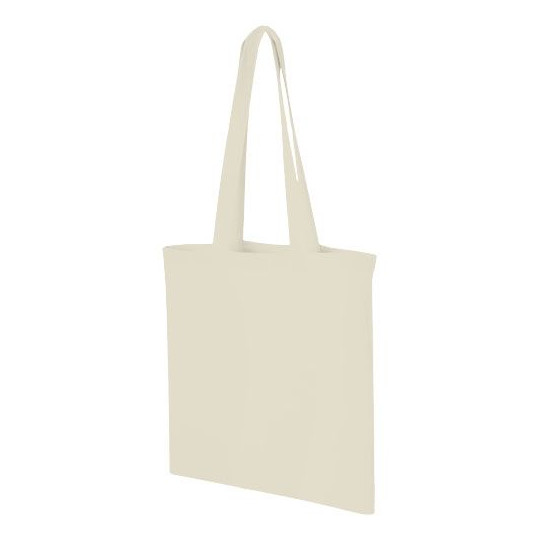 Sac shopping coton Carolina 100 gr/m² 7L - Accessoire pratique et écologique pour courses et événements | BCM Goodies