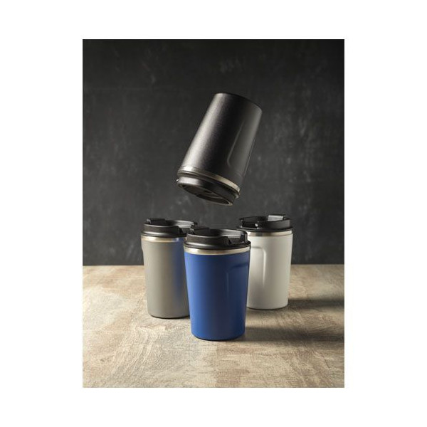 Gobelet avec isolation par le vide et couche de cuivre 360ml étanche Thor - Accessoire indispensable pour boissons chaudes et fr