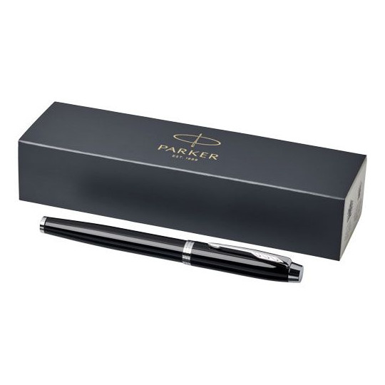 Stylo plume IM Parker en acier inoxydable - Finitions raffinées et design exclusif