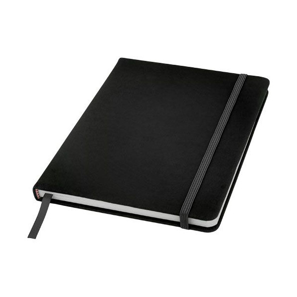 Carnet de notes A5 Spectrum avec pages blanches - Personnalisable - Idéal pour les notes, idées et croquis - Fermeture élastique