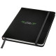 Carnet de notes A5 Spectrum avec pages blanches - Personnalisable - Idéal pour les notes, idées et croquis - Fermeture élastique