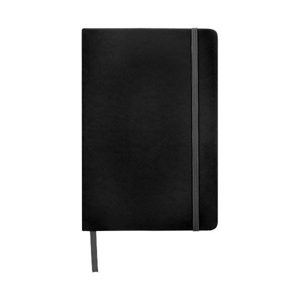 Carnet de notes A5 Spectrum avec pages blanches - Personnalisable - Idéal pour les notes, idées et croquis - Fermeture élastique
