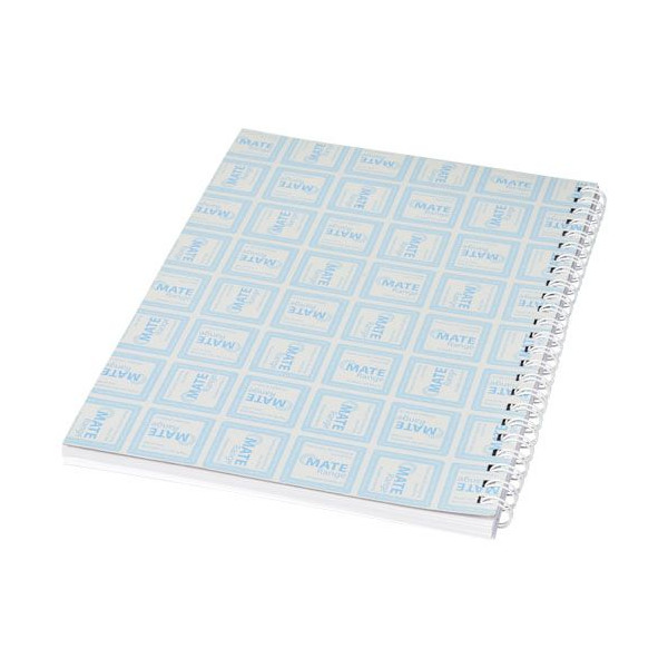Carnet Desk-Mate® A4 à spirales personnalisable pour entreprise - BCM Goodies