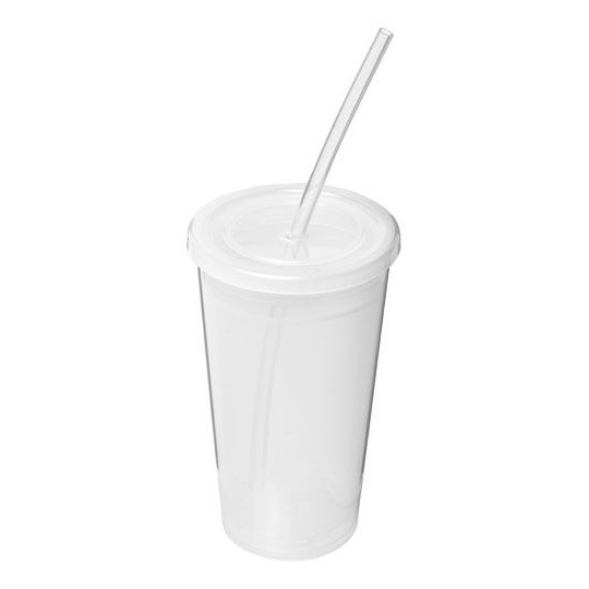 Gobelet isolant à double paroi Stadium 350 ml - Accessoire pour boissons chaudes et froides - Réutilisable et respectueux de l&#