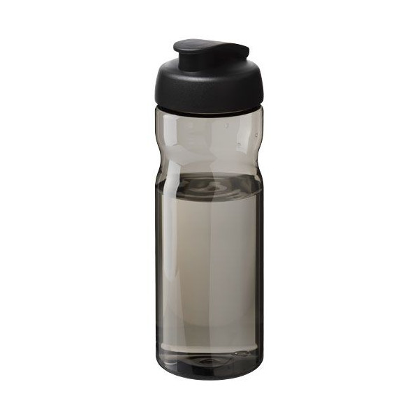 Bouteille de sport H2O Active® Base Tritan™ 650ml avec couvercle à clapet - Tritan™ sans BPA, design ergonomique - Idéal pour le