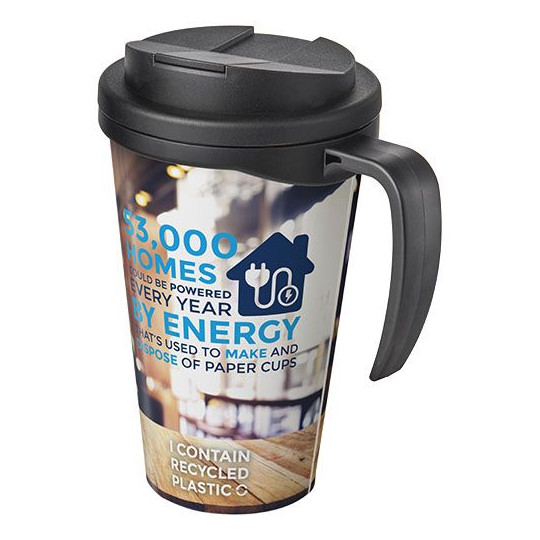 Mug isolant Brite-Americano® Grande 350ml avec couvercle anti fuite - BCM Goodies