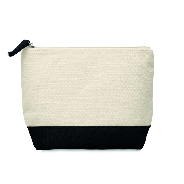 Trousse en coton bicolore KLEUREN pour maquillage et produits de beauté - BCM Goodies