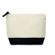 Trousse en coton bicolore KLEUREN pour maquillage et produits de beauté - BCM Goodies