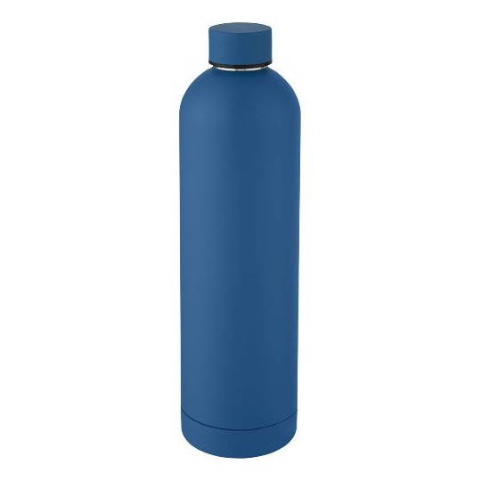 Bouteille isotherme Spring 1 L avec isolation par le vide et couche de cuivre - Idéal pour les activités en extérieur