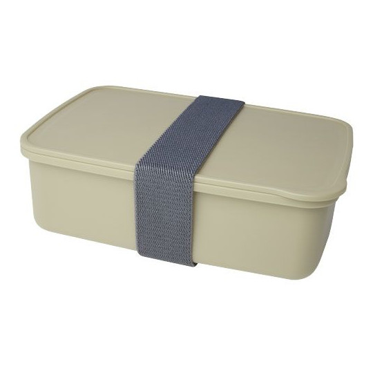 Boîte à lunch Dovi en plastique recyclé - Capacité 800 ml - Design moderne - Hermétique - Résistante aux chocs - Lavable au lave
