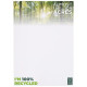 Bloc-notes A4 recyclé Desk-Mate® - Feuilles en papier recyclé de 80 g/m² - Personnalisable avec logo - Disponible en 25, 50 ou 1
