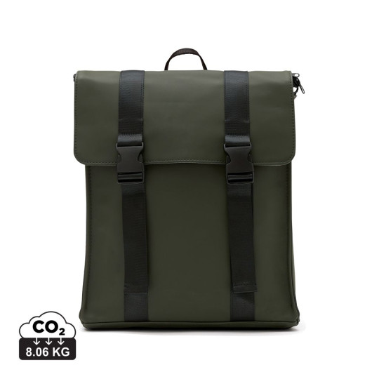 Sac à dos Baltimore VINGA en cuir nubuck végan hydrofuge - BCM Goodies