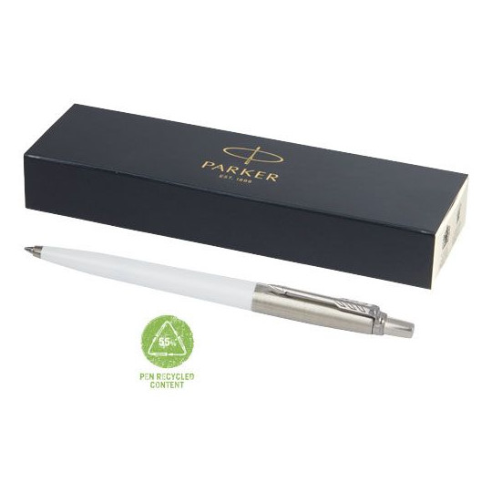 Stylo bille Parker Jotter recyclé en plastique anti-rayures - Encre noire - Personnalisable