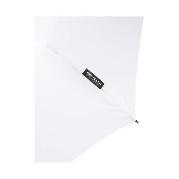 Parapluie pliable en PET recyclé Birgit - Accessoire écologique et pratique pour la pluie - BCM Goodies