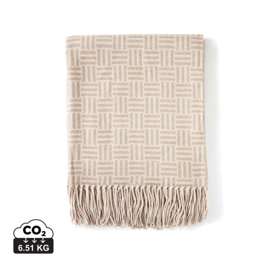 Plaid Lenox VINGA - Plaid tissé en jacquard pour un intérieur élégant