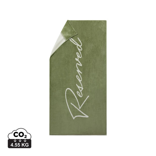 Drap de plage pour transat en coton biologique VINGA - BCM Goodies