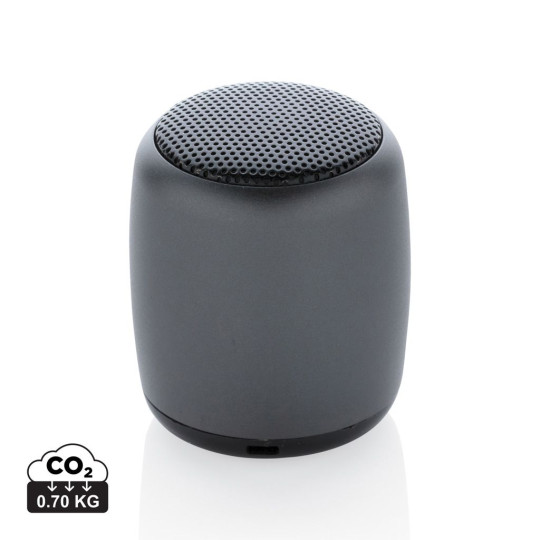 Mini enceinte sans fil en aluminium - Enceinte portable compacte avec Bluetooth 5.0