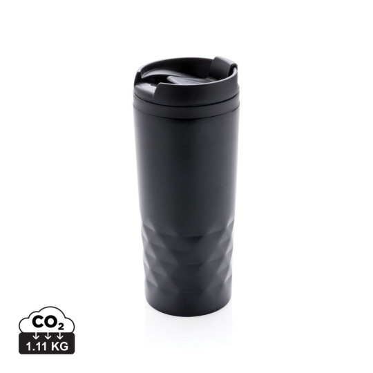 Mug géométrique en acier inoxydable pour boisson chaude - 300 ml
