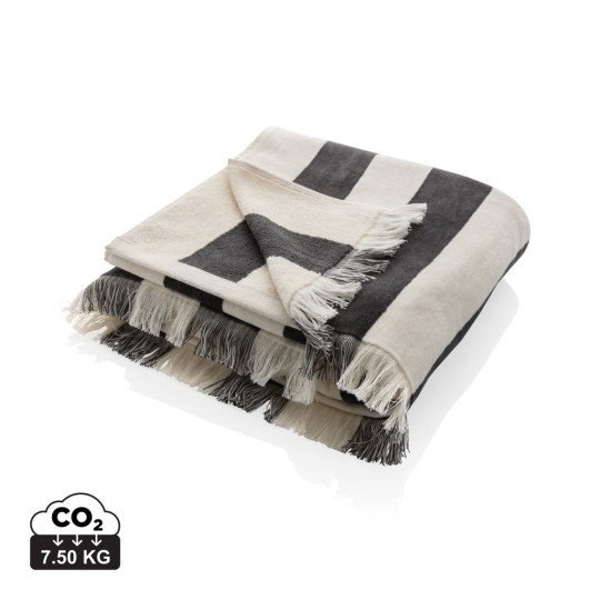 Serviette de plage Ukiyo Yukari AWARE™ en coton recyclé - Made in Europe - BCM Goodies