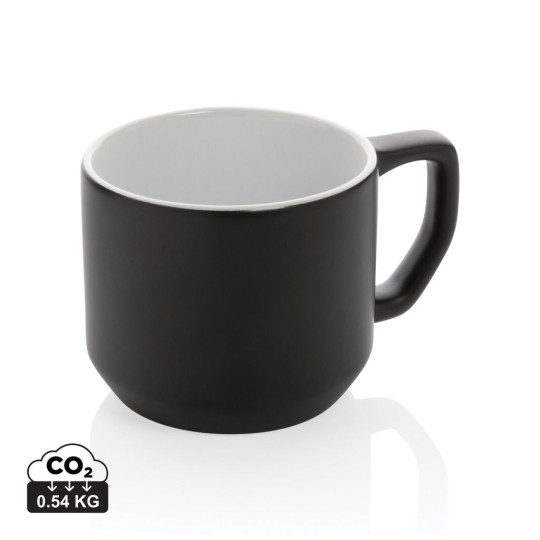 Mug céramique moderne 350ml - Accessoire indispensable pour boissons chaudes - BCM Goodies