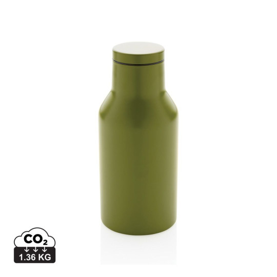 Bouteille isotherme compacte 300ml en acier inoxydable recyclé RCS - BCM Goodies