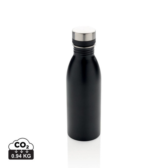 Bouteille d'eau 500ml en acier inoxydable recyclé RCS - Hydratation saine sans BPA - Légère et résistante - Idéale pour le 