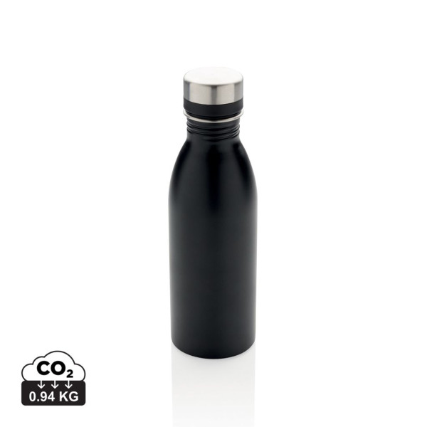 Bouteille d'eau 500ml en acier inoxydable recyclé RCS - Hydratation saine sans BPA - Légère et résistante - Idéale pour le 