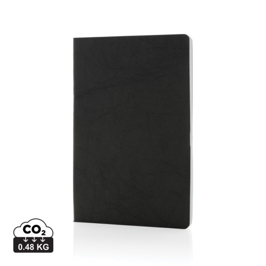 Cahier A5 en papier kraft Salton - Carnet ligné 192 pages recyclées - BCM Goodies