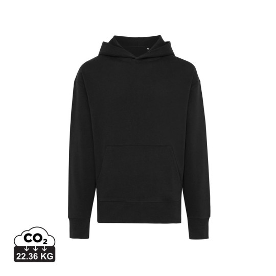 Sweat à capuche en coton recyclé Iqoniq Yoho - Vêtement unisexe respectueux de l'environnement