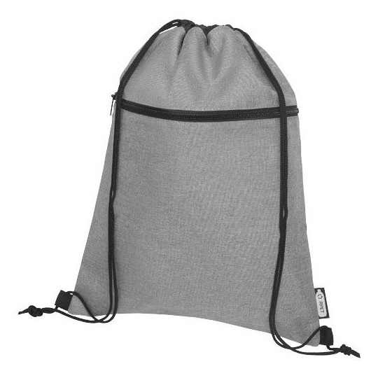 Sac à dos Ross en rPET avec cordon de serrage 5L - Accessoire pratique et écologique | BCM Goodies