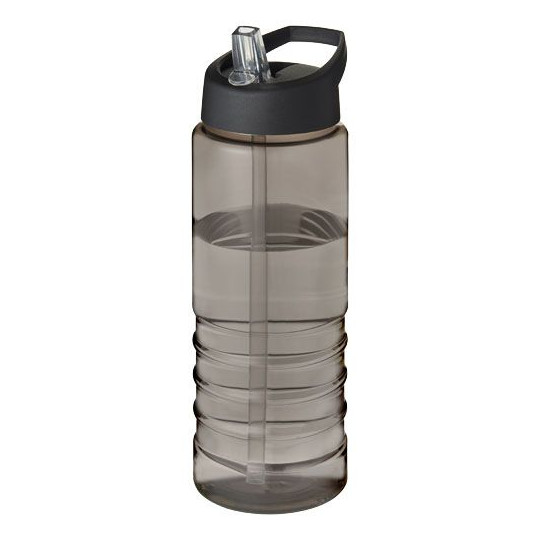 Bouteille de sport H2O Active® Eco Treble 750 ml - Plastique recyclé Prevented Ocean Plastic - Couvercle anti-déversement - Idéa