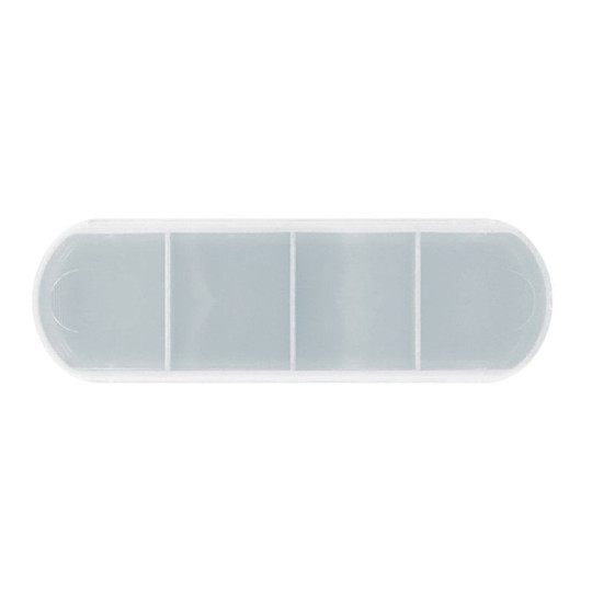 Pilulier Journalier Personnalisable avec Couvercle Coulissant – Gestion quotidienne des médicaments – Objet publicitaire santé B