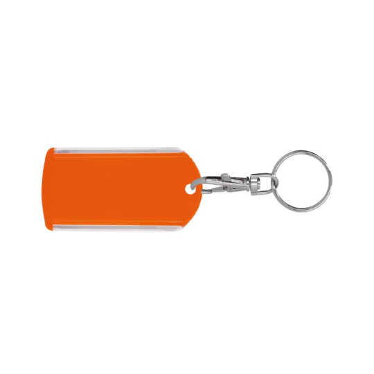 Porte-clés porte étiquette avec mousqueton personnalisable – Accessoire organisation et communication d’entreprise | BCM Goodies
