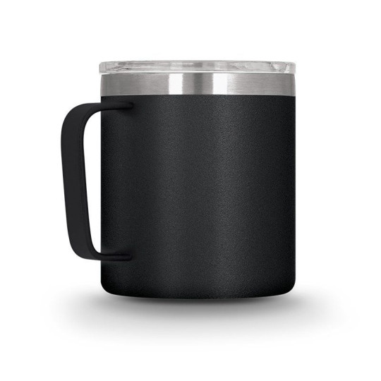 Mug isotherme double paroi inox personnalisable avec couvercle – Goodies d’entreprise BCM