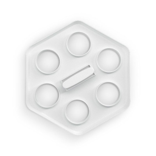 Plateau porte-gobelets personnalisable – Support pratique pour 6 gobelets, marquage logo, BCM Goodies