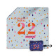 Chiffon microfibre personnalisable avec pochette 150x150mm – Accessoire de nettoyage publicitaire pour entreprises