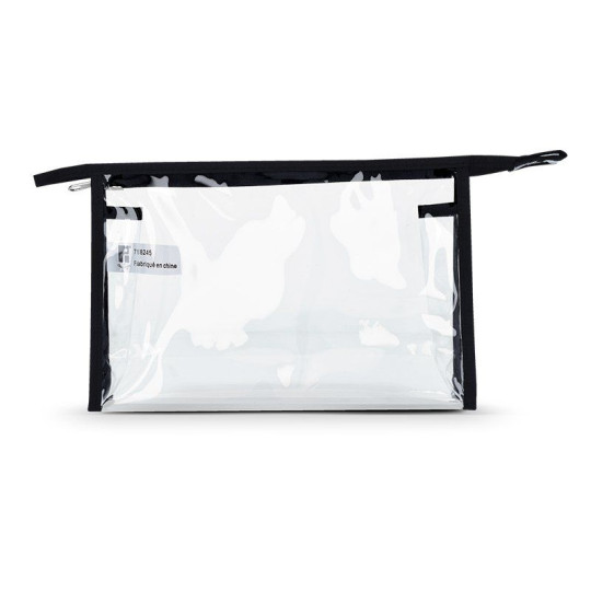 Trousse de toilette personnalisable translucide pour entreprise – BCM Goodies