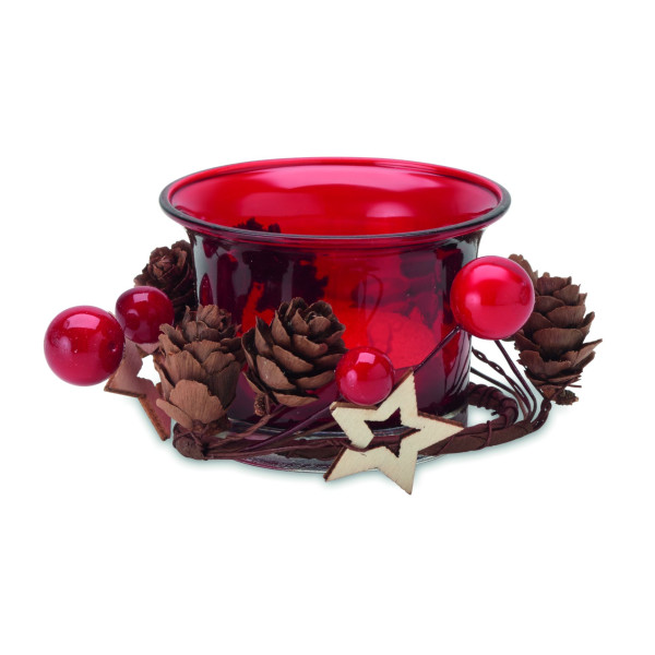 Bougeoir de Noël BOUGIE Personnalisable | BCM Goodies