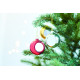 Boule de noël pour sublimation HAPPY BALL Personnalisable | BCM Goodies