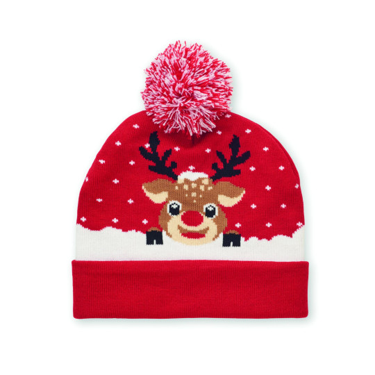 Bonnet à pompon tricoté SHIMAS HAT Personnalisable | BCM Goodies