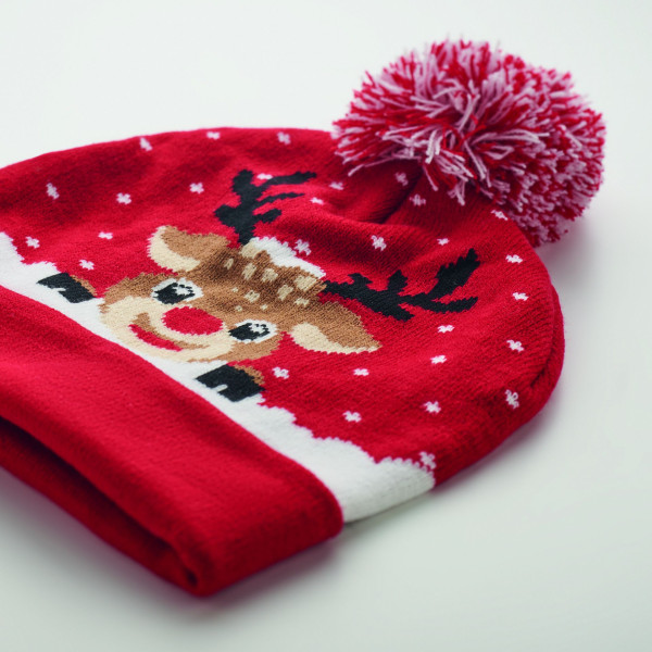 Bonnet à pompon tricoté SHIMAS HAT Personnalisable | BCM Goodies