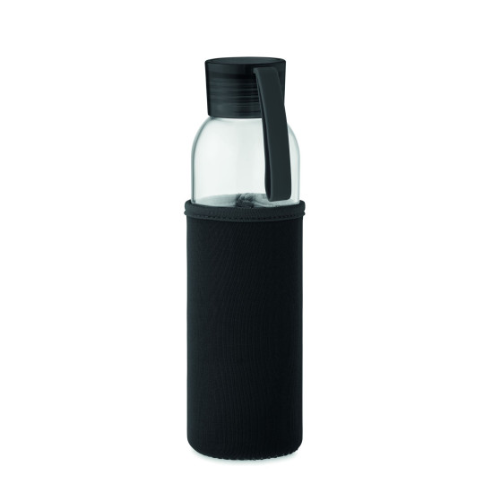 Bouteille en verre recyclé 500 ml EBOR - Accessoire écologique et pratique pour rester hydraté.