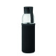 Bouteille en verre recyclé 500 ml EBOR - Accessoire écologique et pratique pour rester hydraté.