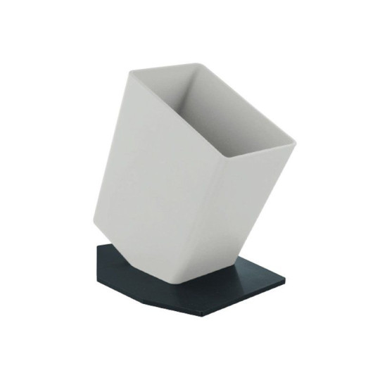Pot à crayon Pop Chic personnalisé - Accessoire de bureau rétro pour événements et cadeaux d’entreprise