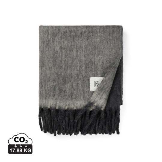 Plaid en laine mélangée Saletto VINGA - Accessoire chaleureux et stylé pour votre intérieur