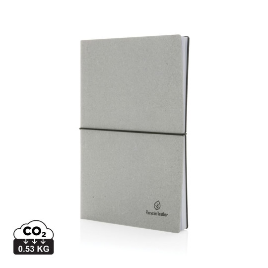 Carnet de notes A5 en cuir recyclé - BCM Goodies