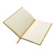 Cahier A5 imprimé bois Kavana - Carnet rigide en bois pour notes et dessins - Idéal pour étudiants et professionnels - Cadeau pa