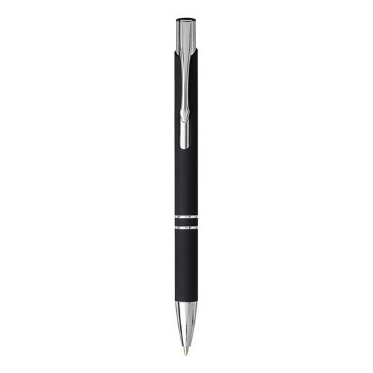 Stylo bille rétractable doux au toucher Moneta - BCM Goodies